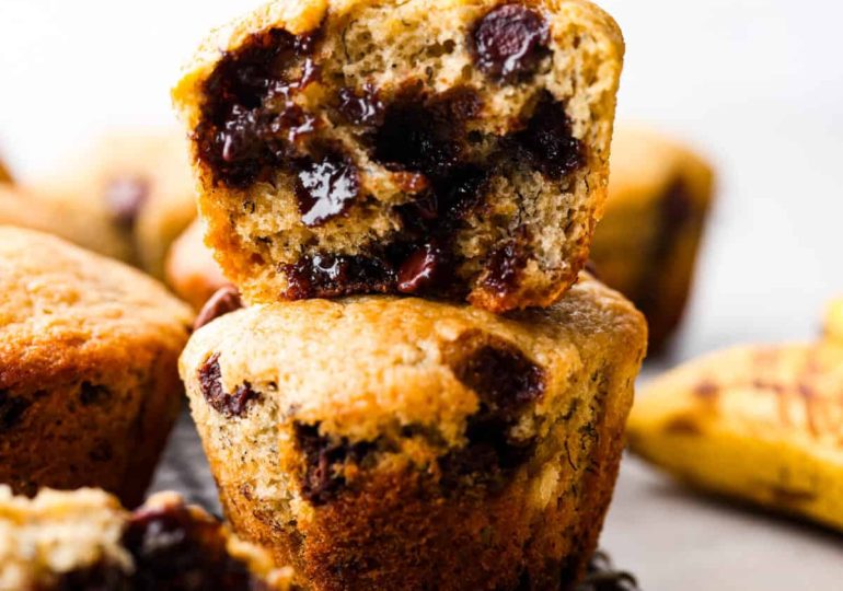 Banana Chocolate Chip Muffins