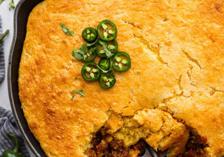 Cowboy Cornbread Casserole