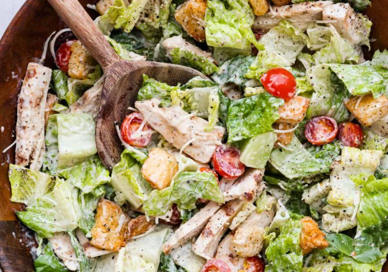 Grilled Chicken Caesar Salad