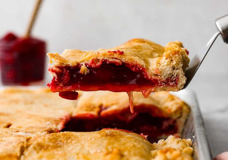 Cherry Slab Pie