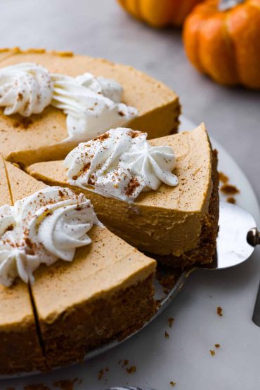 No-Bake Pumpkin Cheesecake