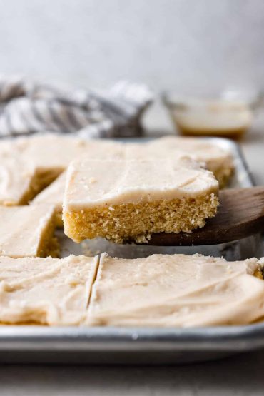 Browned Butter Sheet Cake