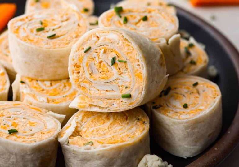 Buffalo Chicken Pinwheels