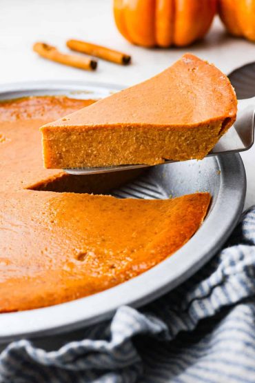 Crustless Pumpkin Pie