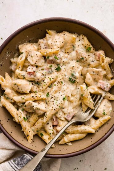 Chicken Cordon Bleu Pasta