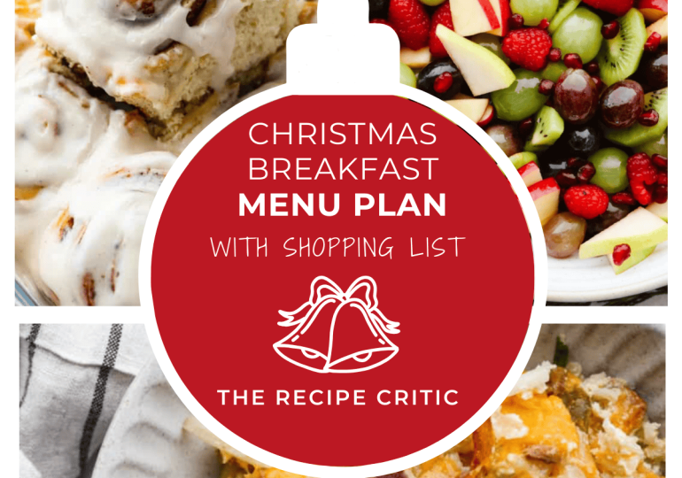 Christmas Breakfast Menu Plan