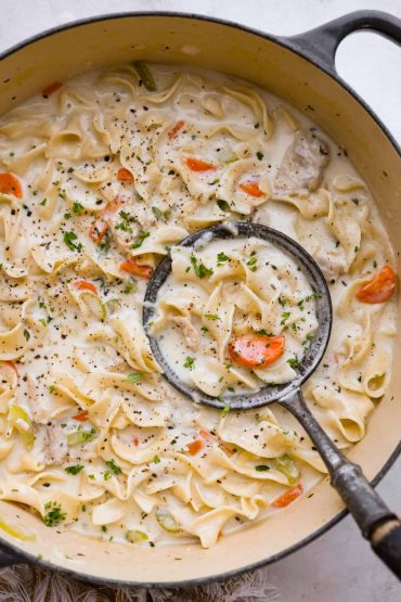 Creamy Chicken Noodle Soup