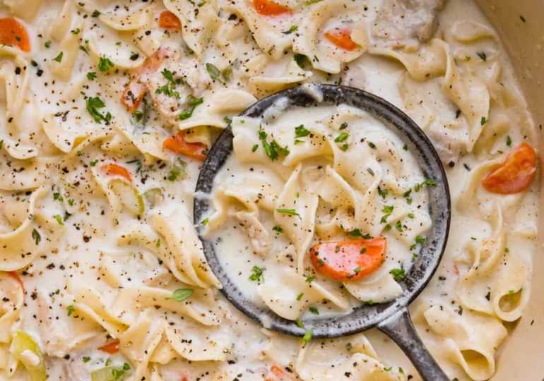 Creamy Chicken Noodle Soup