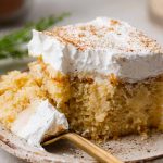 Eggnog Poke Cake