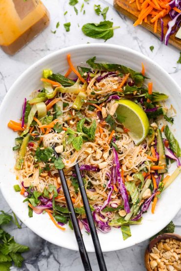 Spring Roll in a Bowl